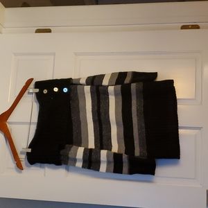 Off the shoulder black sweater